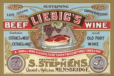Advertisement for Liebig