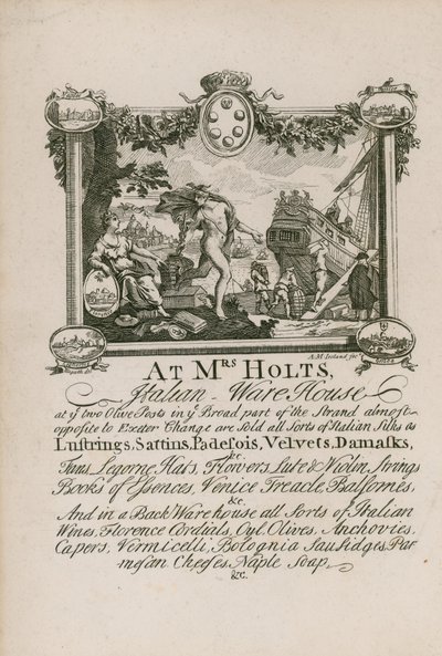 Advertisement for Mr. Holt