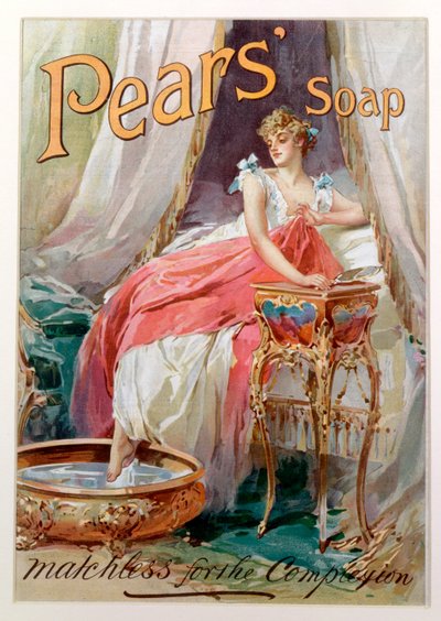 Advertisement for Pears Soap, 1898 by English School