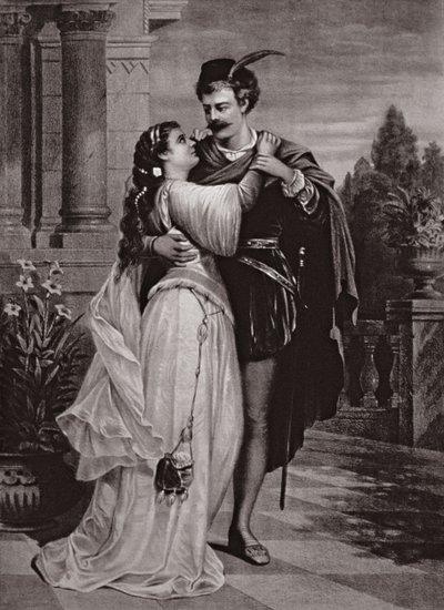 Advertisement for Romeo And Juliet, at the Opera House by English School