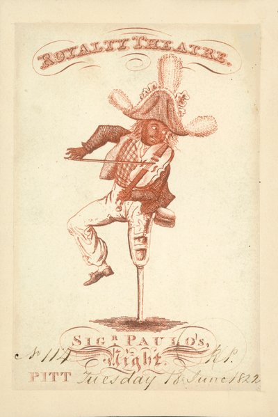 Advertisement for Signor Paulo