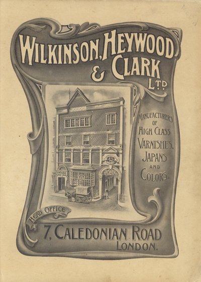 Advertisement for Wilkinson, Heywood & Clark Ltd by English School