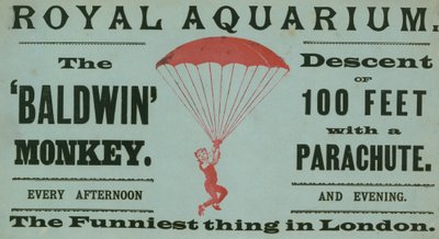 Advertisement for the Baldwin Monkey by English School