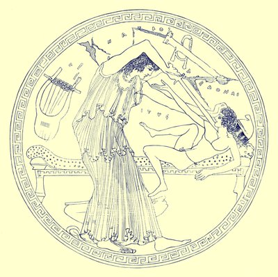 Aedon slays Itys, illustration from 