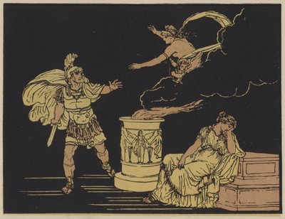 Aeneas and Helen by English School