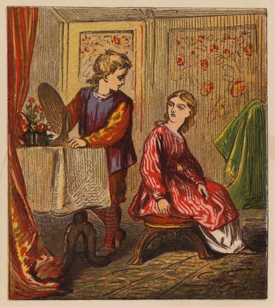 Aesop’s Fables: The Brother and Sister by English School