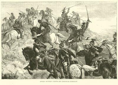 Affair between Uhlans and Chasseurs d