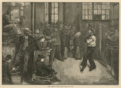 After dinner at the Sailors Home, East End, London by English School