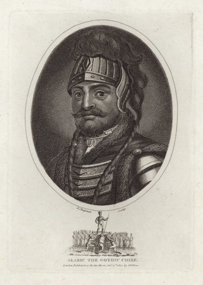 Alaric the Gothic Chief by English School
