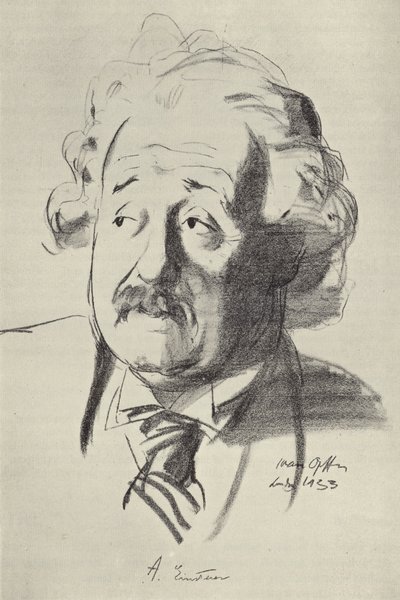 Albert Einstein, German-born physicist by English School