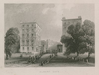 Albert Gate, Kensington Park, London by English School