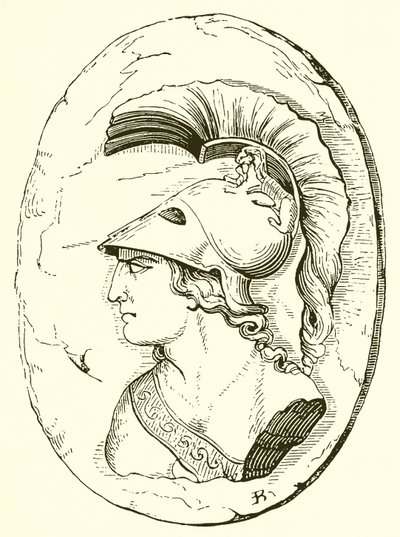 Alcibiades, from an Ancient Sculpture by English School