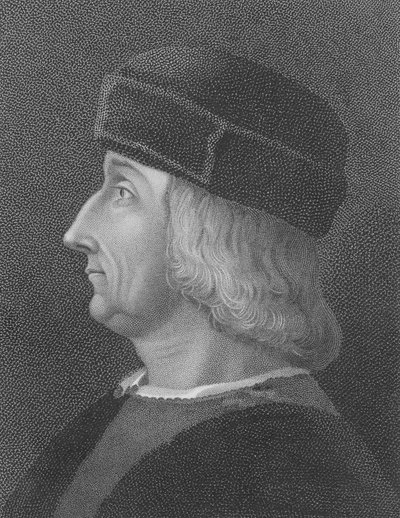 Aldus Manutius, After a Portrait by Bellini by English School