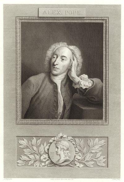 Alexander Pope by English School