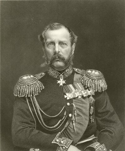 Alexander II by English School