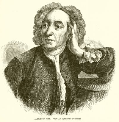 Alexander Pope by English School