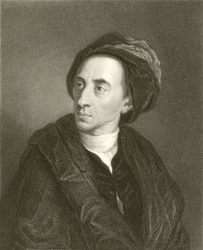 Alexander Pope by English School