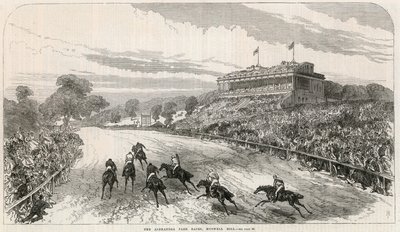Alexandra Park Races, Muswell Hill by English School