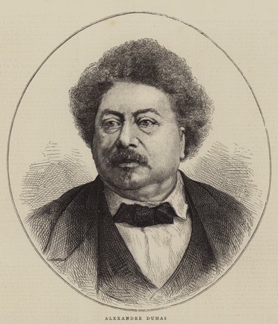 Alexandre Dumas by English School