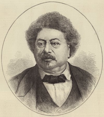 Alexandre Dumas by English School