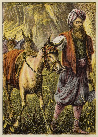 Ali Baba And The Forty Thieves by English School