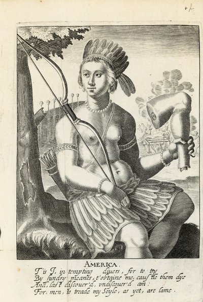 America Painted to the Life: The True History of the Spaniards Proceedings in the Conquests of the Indians, by Sir Ferdinando Gorges and others by English School