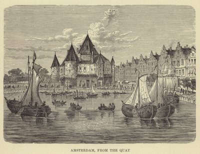 Amsterdam, from the Quay by English School