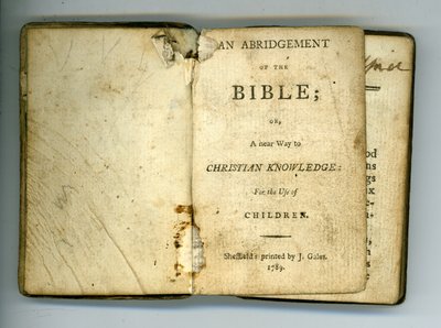 An Abridgement of the Bible by English School