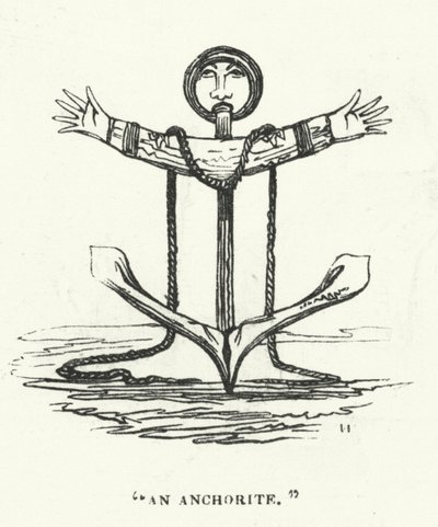 An Anchorite by English School
