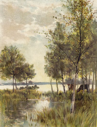 An Autumn Evening by English School