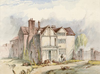An Old Building at Putney, London by English School