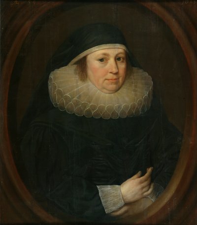 An Old Lady in a Ruff by English School