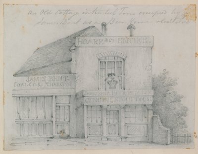 An Old Cottage in Kentish Town by English School