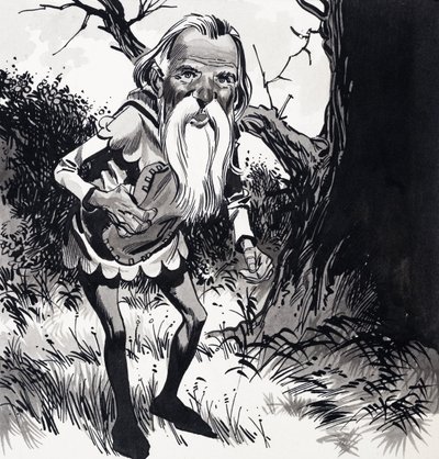 Ancient Elf by English School