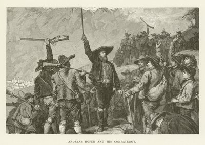 Andreas Hofer and his Compatriots by English School