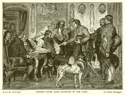 Andrew Hofer made Governor of the Tyrol by English School