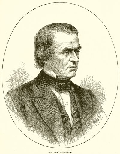 Andrew Johnson by English School