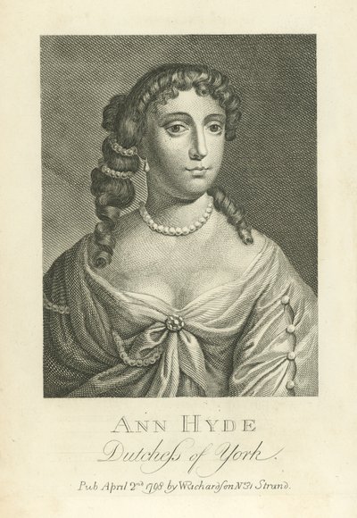 Ann Hyde, Duchess of York by English School