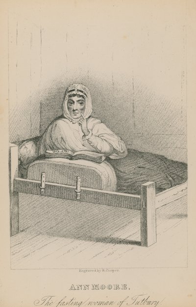 Ann Moore, the Fasting Woman of Tutbury by English School