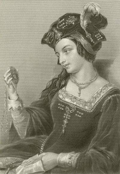 Anne Boleyn, 2nd Wife of King Henry VIII by English School