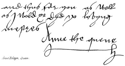 Anne Boleyn, Queen by English School