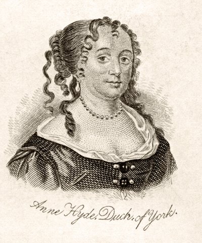 Anne Hyde, Duchess of York, from 