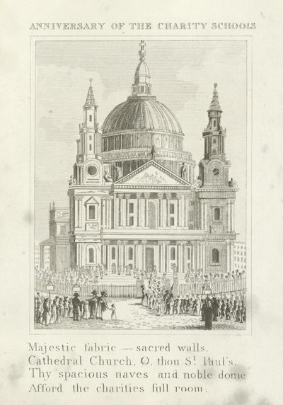 Anniversary of the Charity Schools by English School