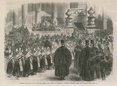 Annual festival of Charity Children in St Paul