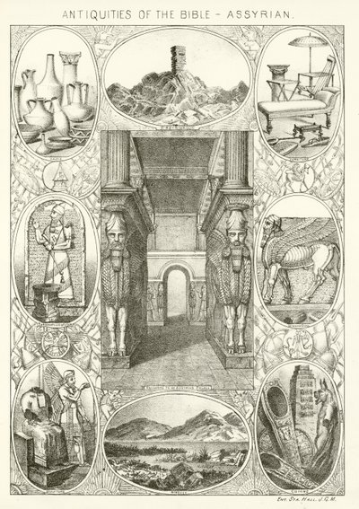 Antiquities of the Bible - Assyrian by English School