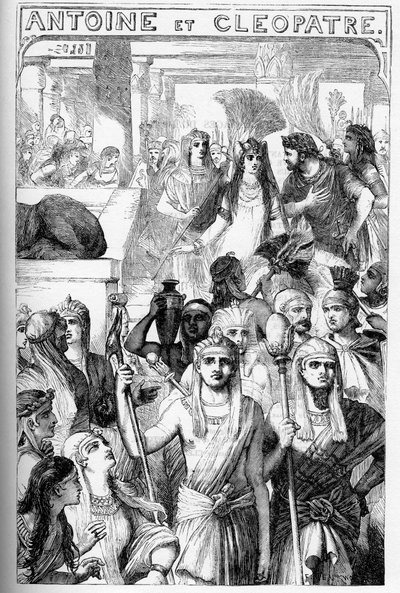 Antony and Cleopatra by English School