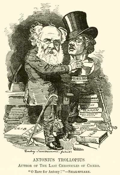 Antonius Trollopius, Author of The Last Chronicles of Cicero by English School