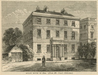 Apsley House, Hyde Park, London, in 1800 by English School