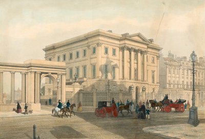 Apsley House and Entrance to Hyde Park Corner, Piccadilly, London by English School