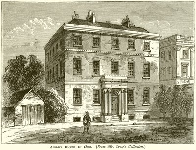 Apsley House in 1800 by English School